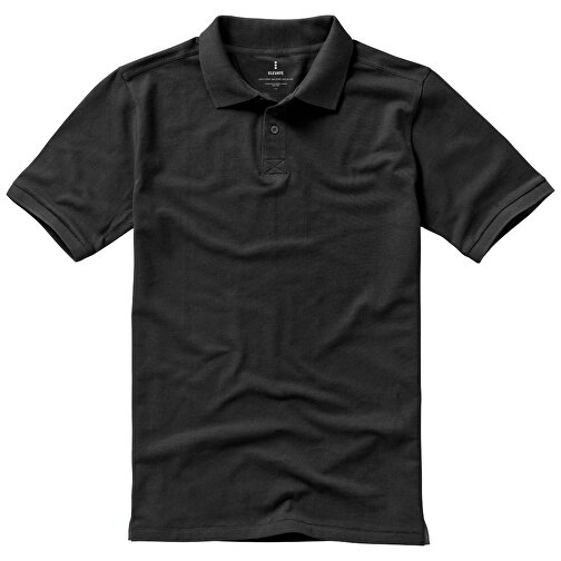 Calgary Poloshirt Für Herren , anthrazit, Piqué Strick 100% BCI Baumwolle, 200 g/m2, XL, , Bild 21