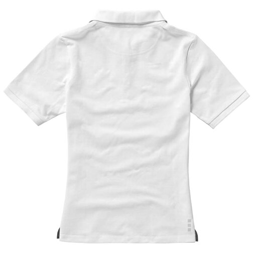 Calgary Poloshirt Für Damen , weiss, Piqué Strick  Baumwolle, 200 g/m2, S, , Bild 8