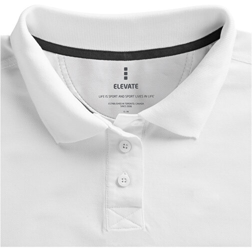 Calgary Poloshirt Für Damen , weiß, Piqué Strick  Baumwolle, 200 g/m2, S, , Bild 5