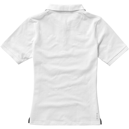 Calgary Poloshirt Für Damen , weiß, Piqué Strick  Baumwolle, 200 g/m2, L, , Bild 2