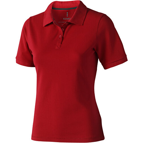 Calgary Poloshirt Für Damen , rot, Piqué Strick  Baumwolle, 200 g/m2, M, , Bild 1