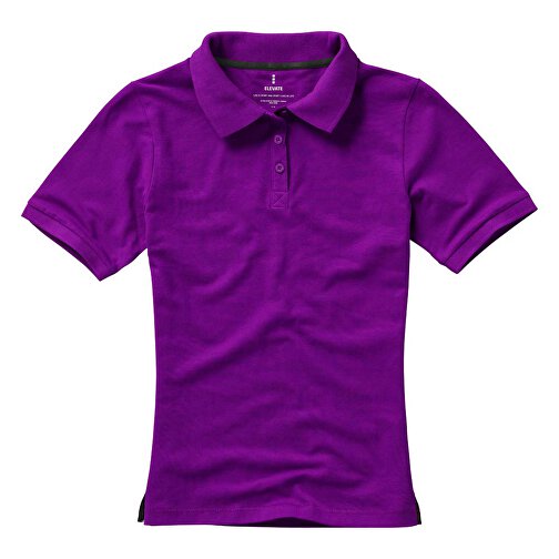 Calgary Poloshirt Für Damen , pflaume, Piqué Strick  Baumwolle, 200 g/m2, XL, , Bild 12