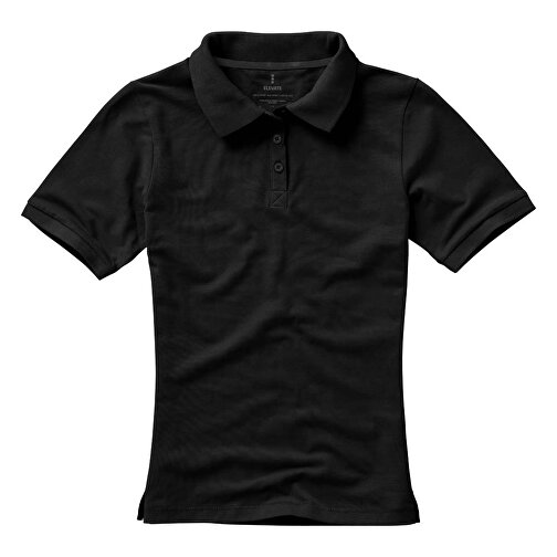 Calgary Poloshirt Für Damen , schwarz, Piqué Strick  Baumwolle, 200 g/m2, M, , Bild 20