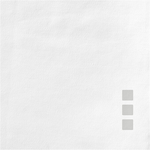 Markham Stretch Poloshirt Für Herren , weiß, Double Pique Strick 5% Elastan, 95% BCI Baumwolle, 200 g/m2, L, , Bild 5