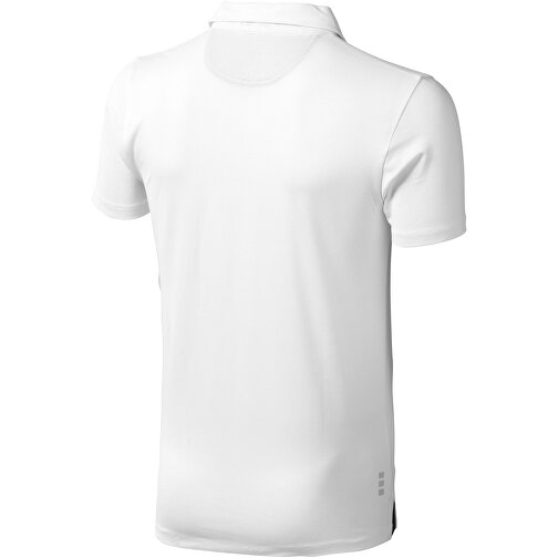 Markham Stretch Poloshirt Für Herren , weiß, Double Pique Strick 5% Elastan, 95% BCI Baumwolle, 200 g/m2, L, , Bild 8