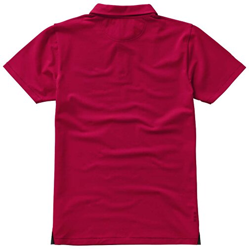 Markham Stretch Poloshirt Für Herren , rot, Double Pique Strick 5% Elastan, 95% BCI Baumwolle, 200 g/m2, S, , Bild 18
