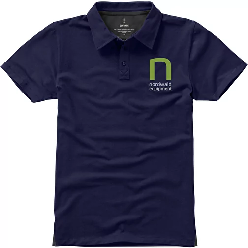 Polo stretch manches courtes pour hommes Markham, Image 2