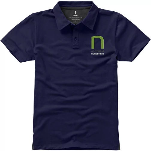 Polo stretch manches courtes pour hommes Markham, Image 4