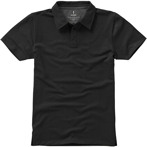 Markham Stretch Poloshirt Für Herren , schwarz, Double Pique Strick 5% Elastan, 95% BCI Baumwolle, 200 g/m2, L, , Bild 7