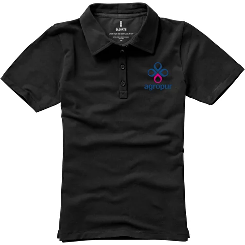 Polo stretch manches courtes pour femmes Makham, Image 2