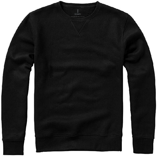 Surrey Sweatshirt Mit Rundhalsausschnitt Unisex , schwarz, Strick 20% Polyester, 80% BCI Baumwolle, 300 g/m2, XS, , Bild 1