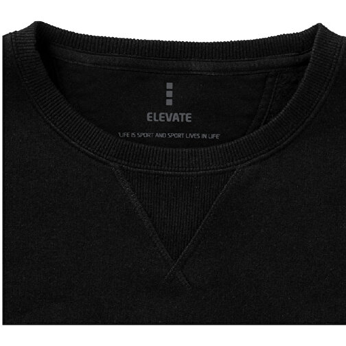 Surrey Sweatshirt Mit Rundhalsausschnitt Unisex , schwarz, Strick 20% Polyester, 80% BCI Baumwolle, 300 g/m2, M, , Bild 4