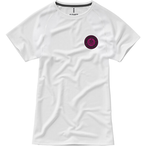 Niagara T-Shirt Cool Fit Für Damen , weiß, Mesh mit Cool Fit Finish 100% Polyester, 145 g/m2, XL, , Bild 3