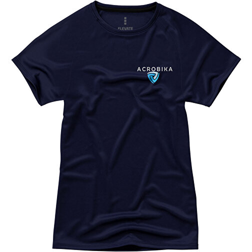 Niagara T-Shirt Cool Fit Für Damen , navy, Mesh mit Cool Fit Finish 100% Polyester, 145 g/m2, XL, , Bild 3