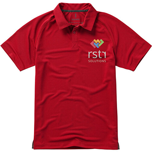 Ottawa Poloshirt Cool Fit Für Herren , rot, Piqué Strick mit Cool Fit Finish 100% Polyester, 220 g/m2, L, , Bild 2