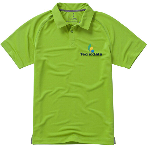 Ottawa Poloshirt Cool Fit Für Herren , apfelgrün, Piqué Strick mit Cool Fit Finish 100% Polyester, 220 g/m2, L, , Bild 2