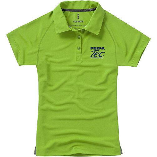 Ottawa Poloshirt Cool Fit Für Damen , apfelgrün, Piqué Strick mit Cool Fit Finish 100% Polyester, 220 g/m2, XXL, , Bild 2