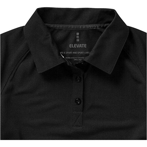 Ottawa Poloshirt Cool Fit Für Damen , schwarz, Piqué Strick mit Cool Fit Finish 100% Polyester, 220 g/m2, L, , Bild 5