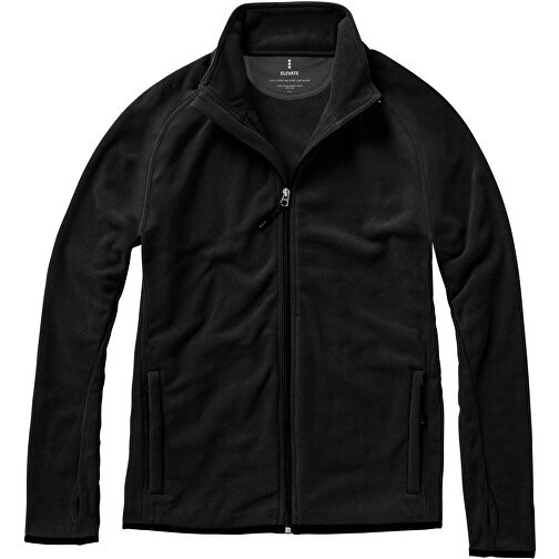 Brossard Fleecejacke Für Herren , schwarz, Microfleece 100% Polyester, 190 g/m2, 3XL, , Bild 7