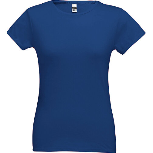 THC SOFIA. Tailliertes Damen-T-Shirt , königsblau, 100% Baumwolle, S, 60,00cm x 41,00cm (Länge x Breite), Bild 1
