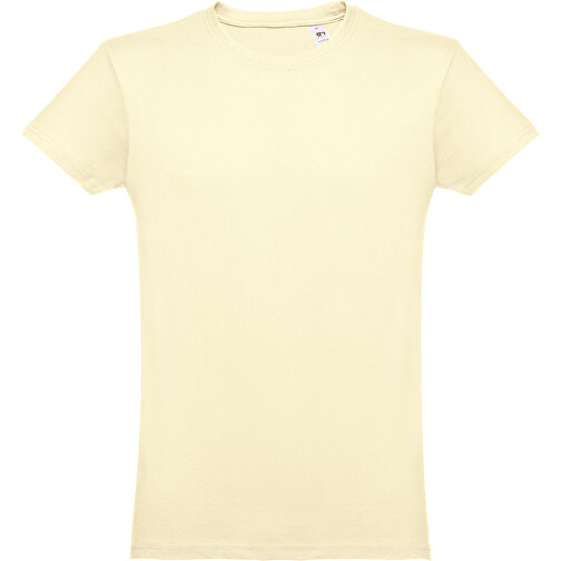 THC LUANDA. Herren-T-Shirt Aus Baumwolle Im Schlauchformat , pastellgelb, 100% Baumwolle, XXL, 79,00cm x 62,00cm (Länge x Breite), Bild 1