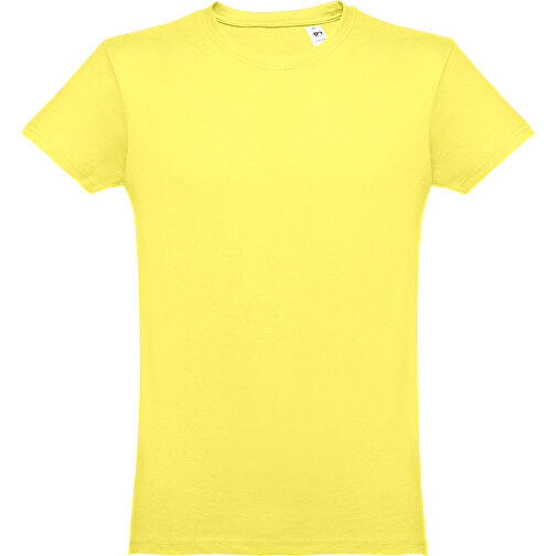 THC LUANDA. Herren-T-Shirt Aus Baumwolle Im Schlauchformat , zitronengelb, 100% Baumwolle, XL, 76,00cm x 59,00cm (Länge x Breite), Bild 1