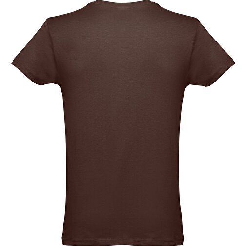 THC LUANDA. Herren-T-Shirt Aus Baumwolle Im Schlauchformat , dunkelbraun, 100% Baumwolle, L, 74,00cm x 56,00cm (Länge x Breite), Bild 2