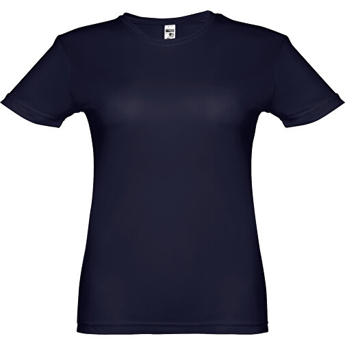 THC NICOSIA WOMEN. Damen Sport T-shirt , dunkelblau, Polyester, L, 66,00cm x 49,00cm (Länge x Breite), Bild 1