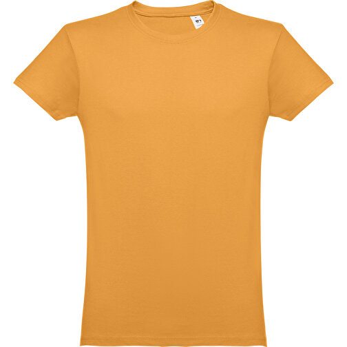 THC LUANDA. Herren-T-Shirt Aus Baumwolle Im Schlauchformat , dunkelgelb, 100% Baumwolle, M, 72,00cm x 53,00cm (Länge x Breite), Bild 1