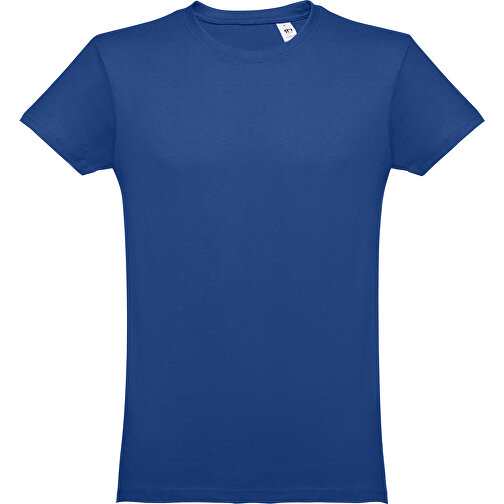 THC LUANDA. Herren-T-Shirt Aus Baumwolle Im Schlauchformat , königsblau, 100% Baumwolle, XS, 67,00cm x 47,00cm (Länge x Breite), Bild 1