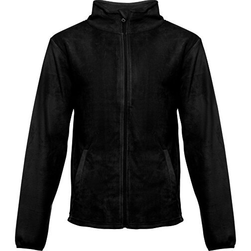 THC HELSINKI. Herren-Fleecejacke Aus Polyester , grau, Polyester, XXL, 77,00cm x 63,00cm (Länge x Breite), Bild 2