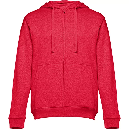 THC AMSTERDAM. Sweat-shirt pour homme, avec fermeture zippée et capuche, Image 1