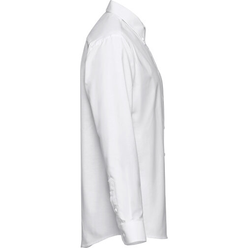 THC TOKYO WH. Herren Oxford Hemd , weiss, Baumwolle und Polyester, XL, 80,00cm x 64,00cm (Länge x Breite), Bild 3