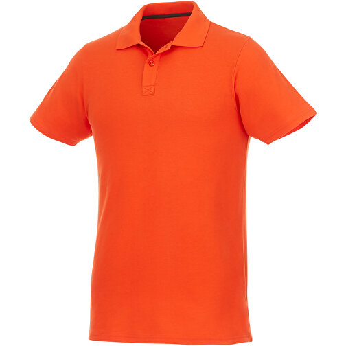 Helios Poloshirt Für Herren , orange, Piqué Strick 100% BCI Baumwolle, 180 g/m2, 3XL, , Bild 1