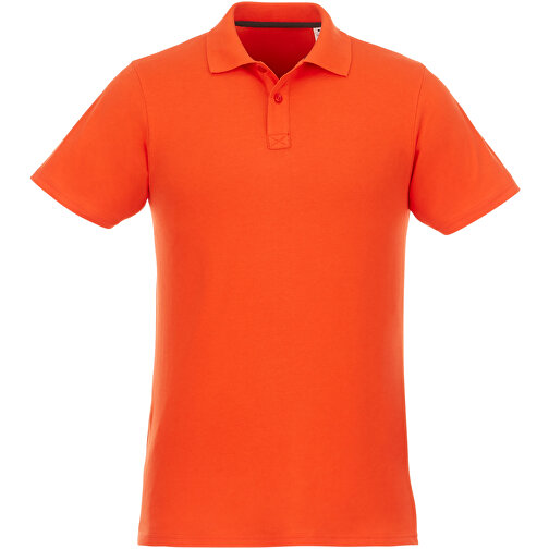 Helios Poloshirt Für Herren , orange, Piqué Strick 100% BCI Baumwolle, 180 g/m2, XL, , Bild 4