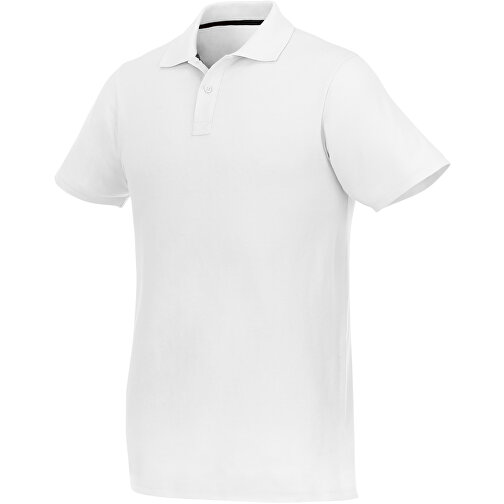 Helios Poloshirt Für Herren , weiß, Piqué Strick 100% BCI Baumwolle, 180 g/m2, 5XL, , Bild 1