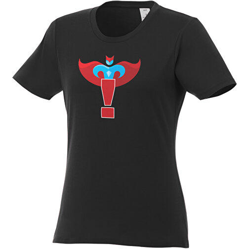 Heros T-Shirt Für Damen , schwarz, Single jersey Strick 100% BCI Baumwolle, 150 g/m2, S, , Bild 2