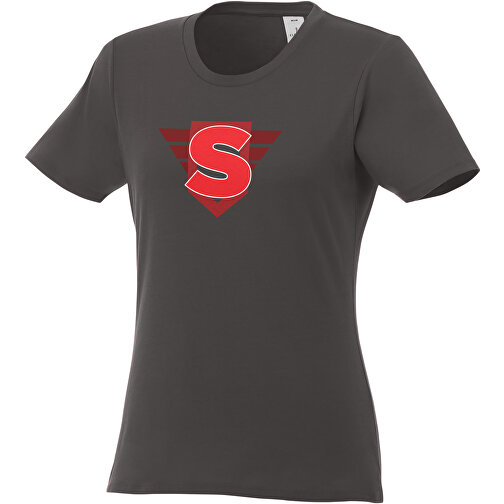 Heros T-Shirt Für Damen , storm grey, Single jersey Strick 100% BCI Baumwolle, 150 g/m2, XXL, , Bild 2