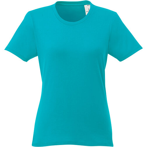Heros T-Shirt Für Damen , aquablau, Single jersey Strick 100% BCI Baumwolle, 150 g/m2, L, , Bild 3