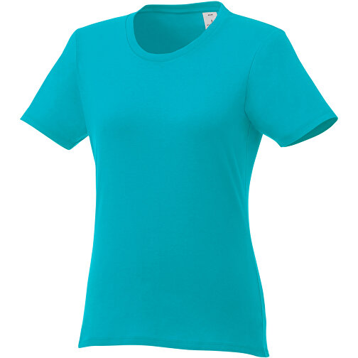 Heros T-Shirt Für Damen , aquablau, Single jersey Strick 100% BCI Baumwolle, 150 g/m2, M, , Bild 1