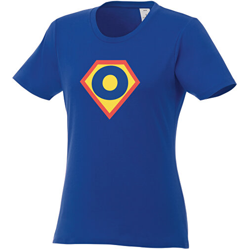 Heros T-Shirt Für Damen , blau, Single jersey Strick 100% BCI Baumwolle, 150 g/m2, XXL, , Bild 2