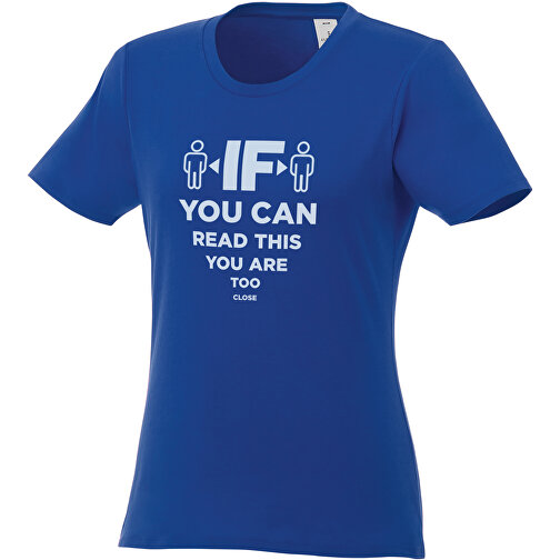 Heros T-Shirt Für Damen , blau, Single jersey Strick 100% BCI Baumwolle, 150 g/m2, XL, , Bild 3