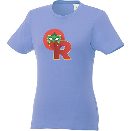 Heros T-Shirt Für Damen , hellblau, Single jersey Strick 100% BCI Baumwolle, 150 g/m2, XL, , Bild 2