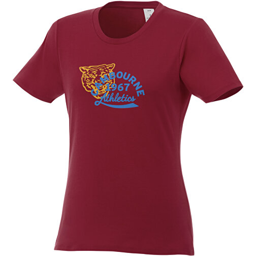 Heros T-Shirt Für Damen , bordeaux, Single jersey Strick 100% BCI Baumwolle, 150 g/m2, XS, , Bild 2