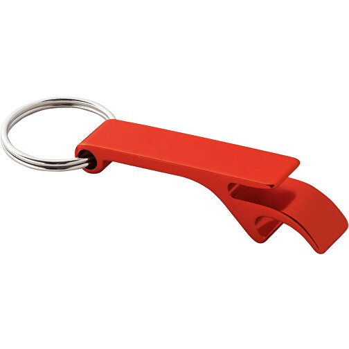 BAITT. Schlüsselanhänger Mit Flaschenöffner , rot, Aluminium, , Bild 1