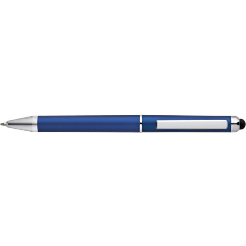 ESLA. Kugelschreiber Mit Metallfinish , königsblau, Kunststoff, , Bild 3