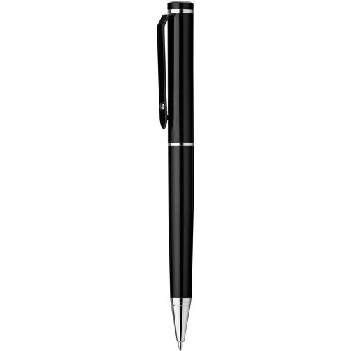 CALIOPE SET. Schreibset Mit Tintenroller Und Kugelschreiber Aus Metall , schwarz, Metall, , Bild 1