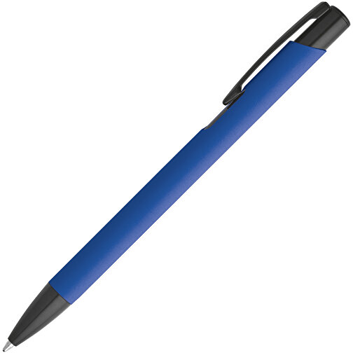 POPPINS. Kugelschreiber Aus Aluminium Und Gummi , königsblau, Aluminium, , Bild 2