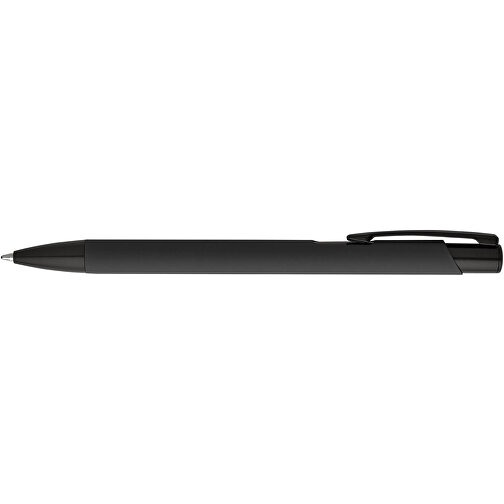 POPPINS. Kugelschreiber Aus Aluminium Und Gummi , schwarz, Aluminium, , Bild 3