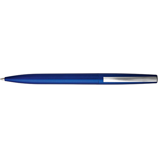 AROMA. ABS-Kugelschreiber Mit Drehmechanik , königsblau, ABS Kunststoff, , Bild 3